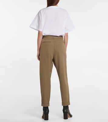 Pantalon droit à taille haute | MM6 Maison Margiela