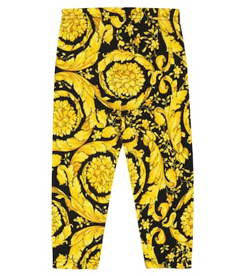 Bébé – Legging Barocco imprimé | Versace Kids