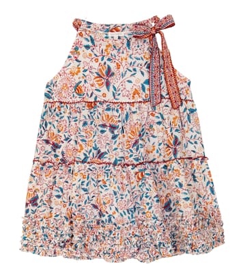Carine floral cotton dress | Poupette St Barth Kids