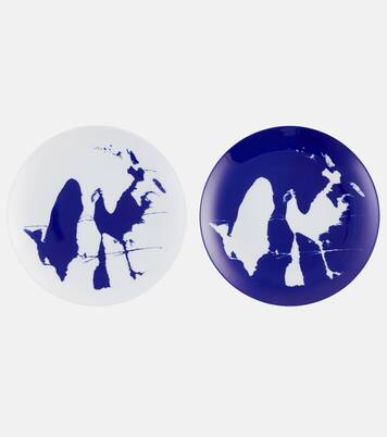 x Ginori 1735 – Set de 2 assiettes à dessert Neige  | Cassina