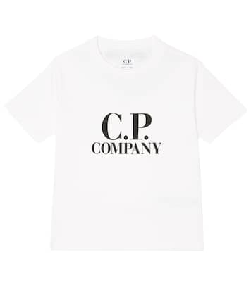 로고 프린트 코튼 저지 티셔츠 | C.P. Company Kids