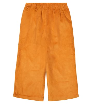 Flor embroidered cotton pants | Louise Misha
