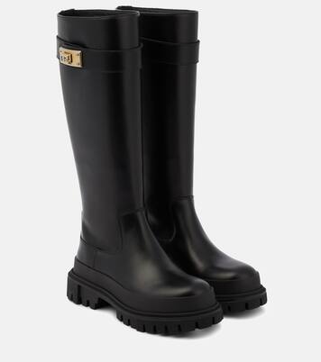 Stiefel aus Leder | Dolce&Gabbana