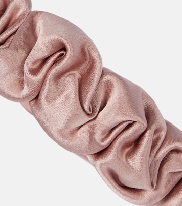Lia silk satin headband | Jennifer Behr
