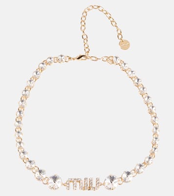 Choker mit Kristallen | Miu Miu