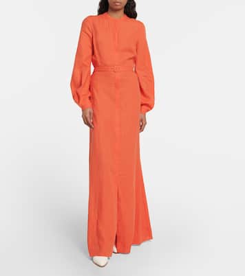 Massey linen maxi dress | Gabriela Hearst