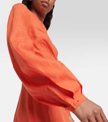 Massey linen maxi dress | Gabriela Hearst