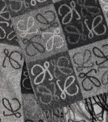 Anagram wool and cashmere scarf | Loewe