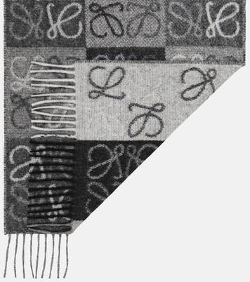 Anagram wool and cashmere scarf | Loewe