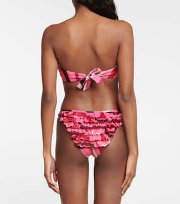 Top de bikini bandeau Marmo | Pucci