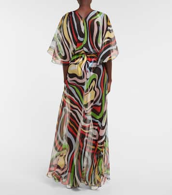Marmo silk beach cover-up | Pucci