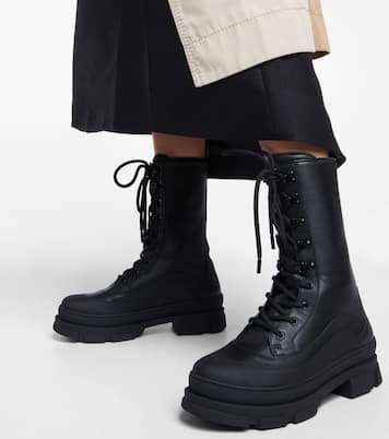 Stivaletti Aldea con zeppa in pelle | Jimmy Choo