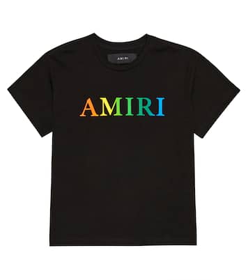 로고 코튼 티셔츠 | Amiri Kids