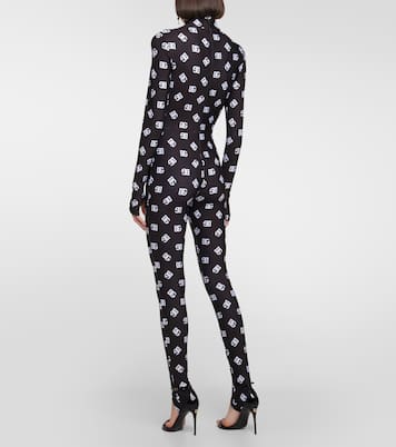 Bedruckter Jumpsuit aus Jersey | Dolce&Gabbana