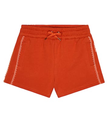 Shorts de algodón bordados | Chloé Kids