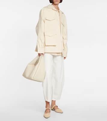 Jeans a vita alta con gamba arrotondata | Toteme