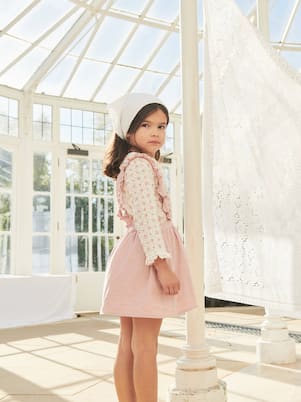 Camicia e gonna Agata in misto cotone | La Coqueta