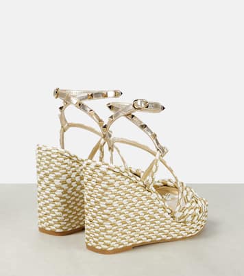 Espadrillas Rockstud con zeppa | Valentino Garavani