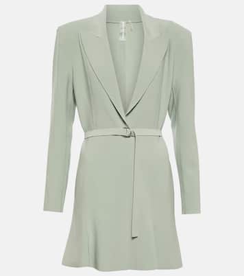Vestido blazer corto de línea A | Norma Kamali