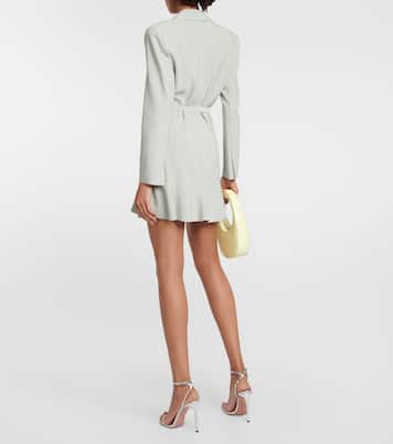 Vestido blazer corto de línea A | Norma Kamali