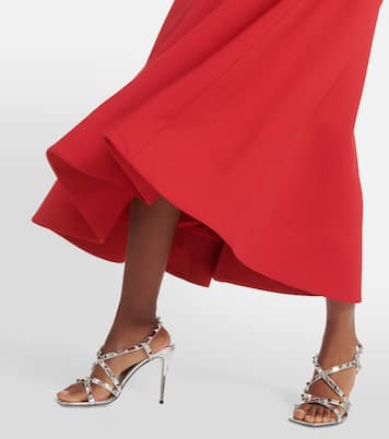Midikleid aus Crêpe Couture | Valentino