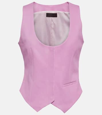 Gilet de costume Adrian en cuir | Stouls