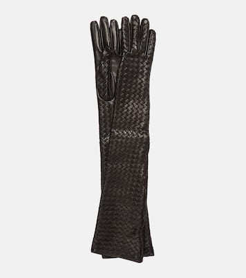 Guanti in pelle intrecciata | Bottega Veneta