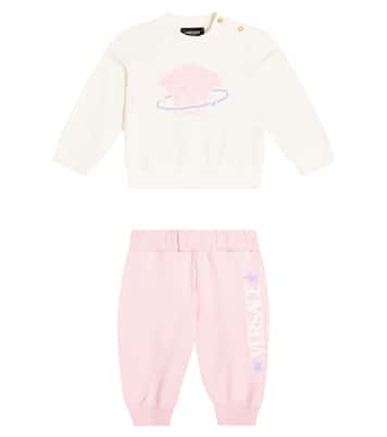 Bebé - chándal Medusa de mezcla de algodón | Versace Kids