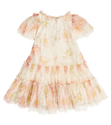 Robe imprimée en tulle | Monnalisa