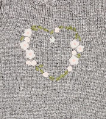 Bébé – Pull brodé en laine mélangée | Tartine et Chocolat