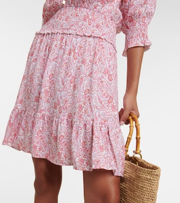 Vestido corto Muskmelon Bay con paisley | Heidi Klein