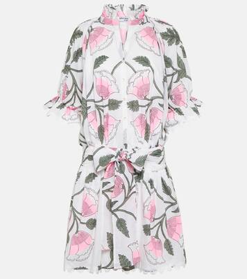 Floral cotton minidress  | Juliet Dunn