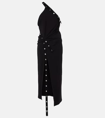 Vestido midi de jersey adornado | The Attico