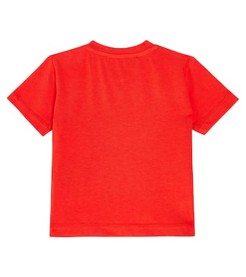 Baby Medusa cotton-blend jersey T-shirt | Versace Kids