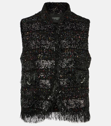 Sequined bouclé vest | Giambattista Valli