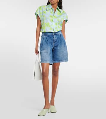 Shorts di jeans a vita alta | AG Jeans