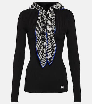 Pull en maille côtelée | Burberry