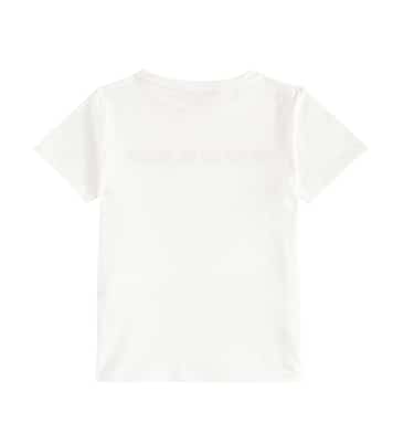 Camiseta de jersey de algodón con logo | Gucci Kids