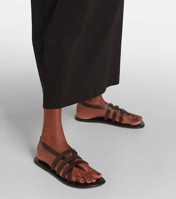 Sandales Line en cuir | The Row
