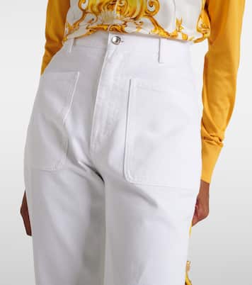 Jeans anchos de tiro alto | Dolce&Gabbana