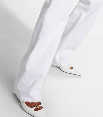 Jeans anchos de tiro alto | Dolce&Gabbana