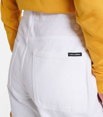 Jeans anchos de tiro alto | Dolce&Gabbana