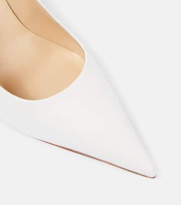 Pumps in pelle con applicazioni floreali | Magda Butrym