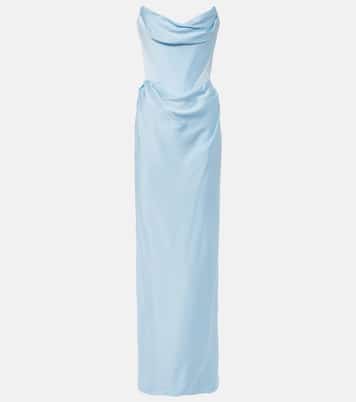 Abito lungo Galaxy in raso | Vivienne Westwood