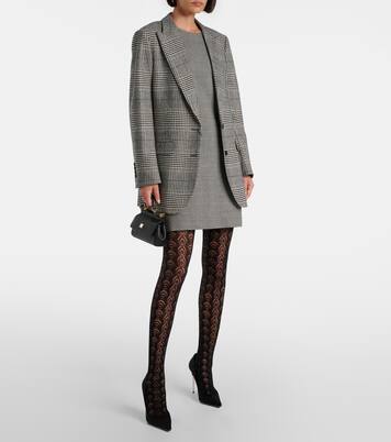 Collant in pizzo di misto cotone | Dolce&Gabbana