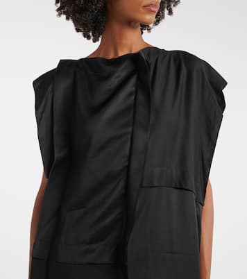 Abito midi asimmetrico | MM6 Maison Margiela