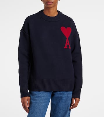 Ami De Cœur wool sweater | Ami Paris