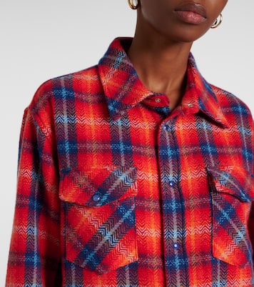 Hemd Totally Wired Tartan aus Kaschmir | God's True Cashmere