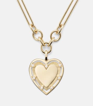 Collier Heart True Love en or 18 ct et diamants | FoundRae