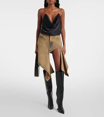 Evergreen Invisible Strap satin camisole | Y/Project